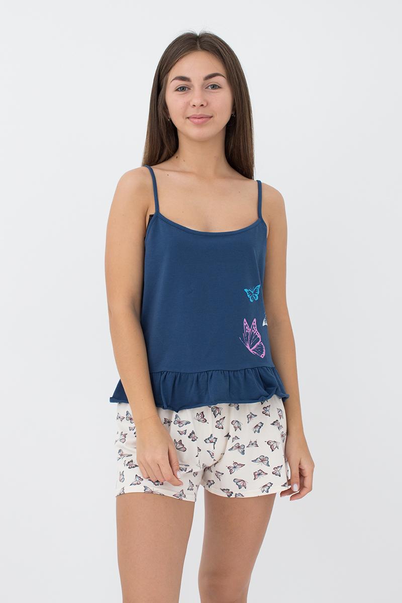 Комплект (майка + шорты) GIULIA BUTTERFLY 6021/010 Navy/milk, Комплект (майка + шорты) GIULIA BUTTERFLY 6021/010 S Navy/milk
Комплект (майка + шорты) GIULIA BUTTERFLY 6021/010 Navy/milk, Комплект (майка + шорты) GIULIA BUTTERFLY 6021/010 S Navy/milk