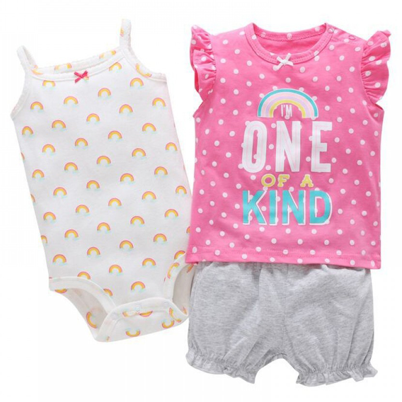 Комплект для девочки 3 в 1 One of a kind Berni Kids (68 / 6 мес) Серый 
Комплект для девочки 3 в 1 One of a kind Berni Kids (68 / 6 мес) Серый