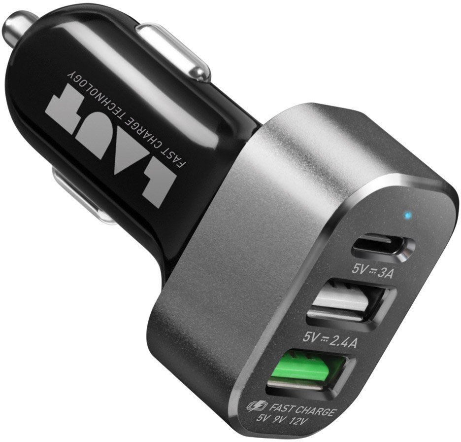 Зарядное устройство LAUT Usb Car Charger Power Dash 7.8A 2xUSB/USB-C Black черный
Зарядное устройство LAUT Usb Car Charger Power Dash 7.8A 2xUSB/USB-C Black черный