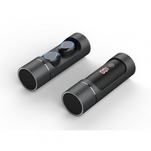 Беспроводные наушники вкладыши Wireless Earbuds K08 TWS HiFi Earphones Мини-гарнитура Bluetooth 5.0 в тубе + LED индикатор заряда + Павербанк 1000 мАч + Фонарик Black
Беспроводные наушники вкладыши Wireless Earbuds K08 TWS HiFi Earphones Мини-гарнитура Bluetooth 5.0 в тубе + LED индикатор заряда + Павербанк 1000 мАч + Фонарик Black