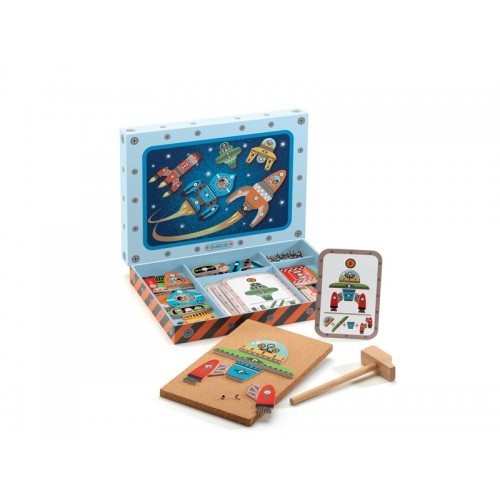 DJECO Деревянная игра апликация с молоточком Космодром (DJ06642) (3070900066427)
DJECO Деревянная игра апликация с молоточком Космодром (DJ06642) (3070900066427)