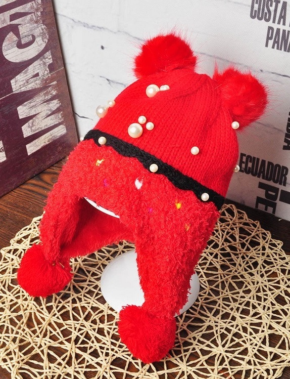 Зимняя шапка Fashion kids для девочки 48-54 см Красная 15286 
Зимняя шапка Fashion kids для девочки 48-54 см Красная 15286