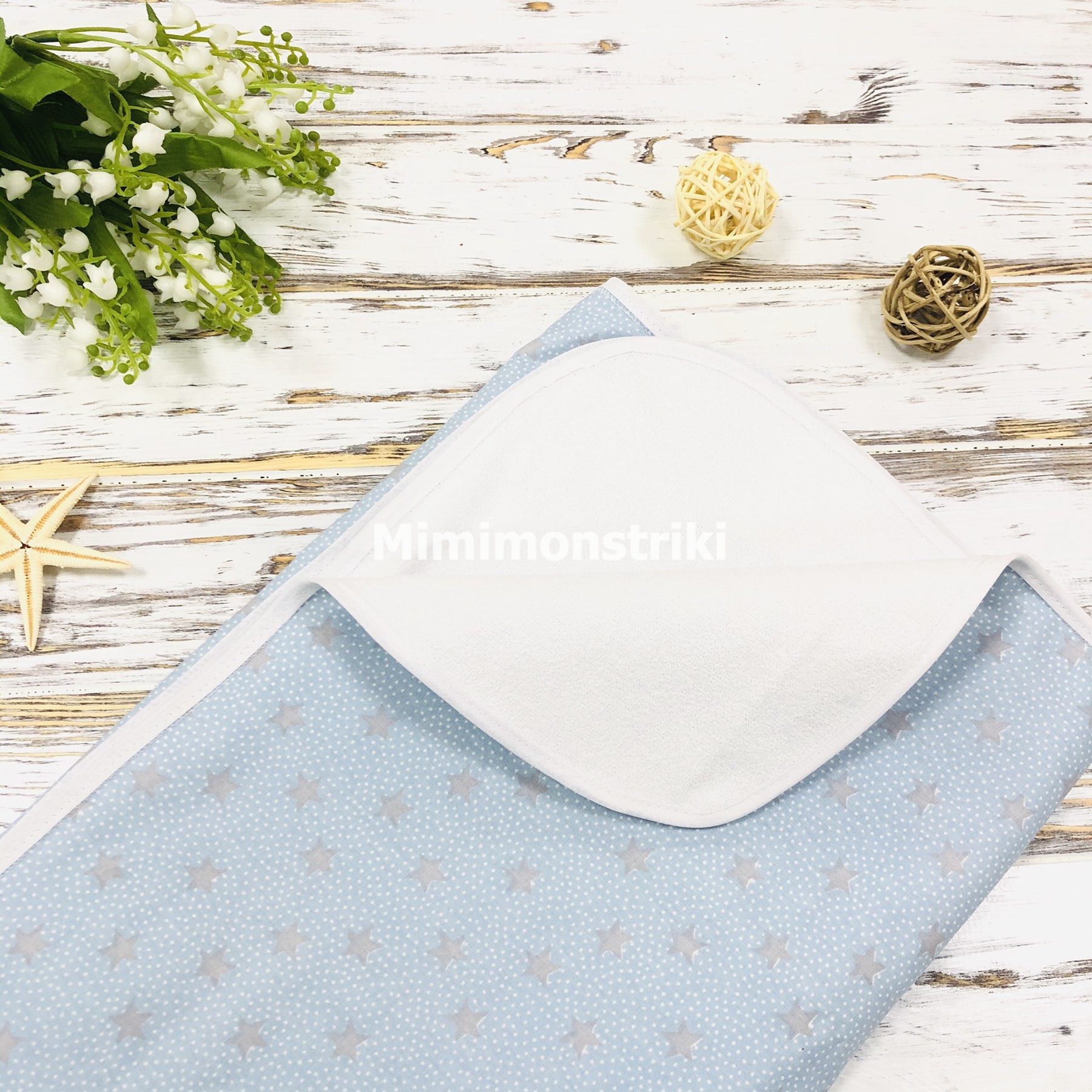 Непромокаемая двусторонняя детская пеленка 50*80 см Lukoshkino® разноцветный (NP-27-1)
Непромокаемая двусторонняя детская пеленка 50*80 см Lukoshkino® разноцветный (NP-27-1)