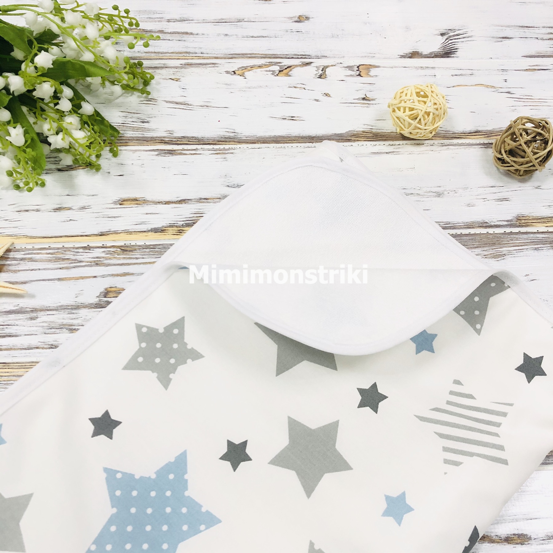 Непромокаемая двусторонняя детская пеленка 100*80 см Lukoshkino® разноцветный (NP-52)
Непромокаемая двусторонняя детская пеленка 100*80 см Lukoshkino® разноцветный (NP-52)