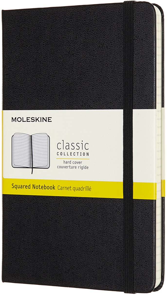 Записная книга Moleskine Classic 11,5 х 18 см 192 страницы в клетку Чёрная (8058647626598)
Записная книга Moleskine Classic 11,5 х 18 см 192 страницы в клетку Чёрная (8058647626598)