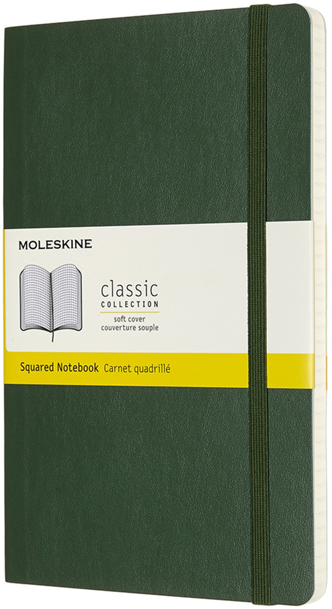 Записная книга Moleskine Classic 13 х 21 см 192 страницы в клетку Миртовый Зелёный Мягкая обложка (8053853600035)
Записная книга Moleskine Classic 13 х 21 см 192 страницы в клетку Миртовый Зелёный Мягкая обложка (8053853600035)
