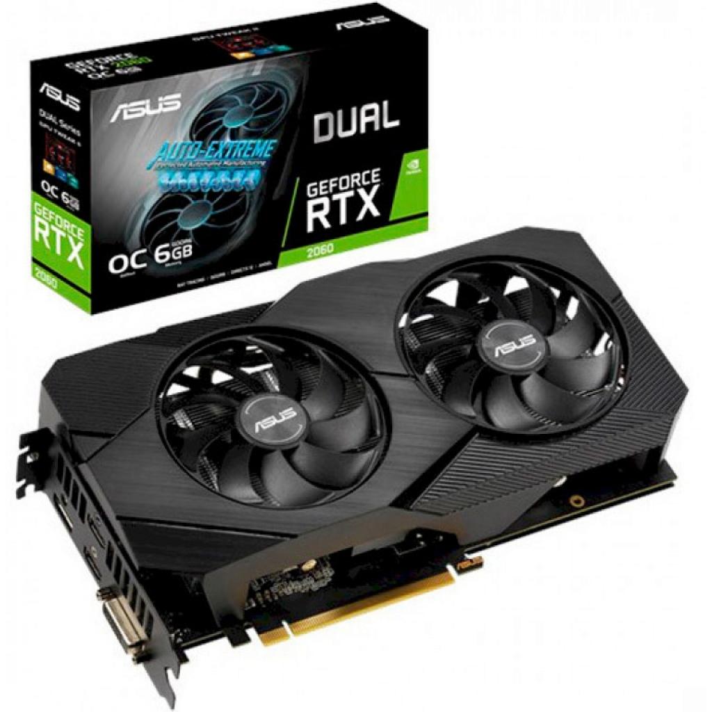 Видеокарта ASUS GeForce RTX2060 6144Mb DUAL OC EVO (DUAL-RTX2060-O6G-EVO)
Видеокарта ASUS GeForce RTX2060 6144Mb DUAL OC EVO (DUAL-RTX2060-O6G-EVO)