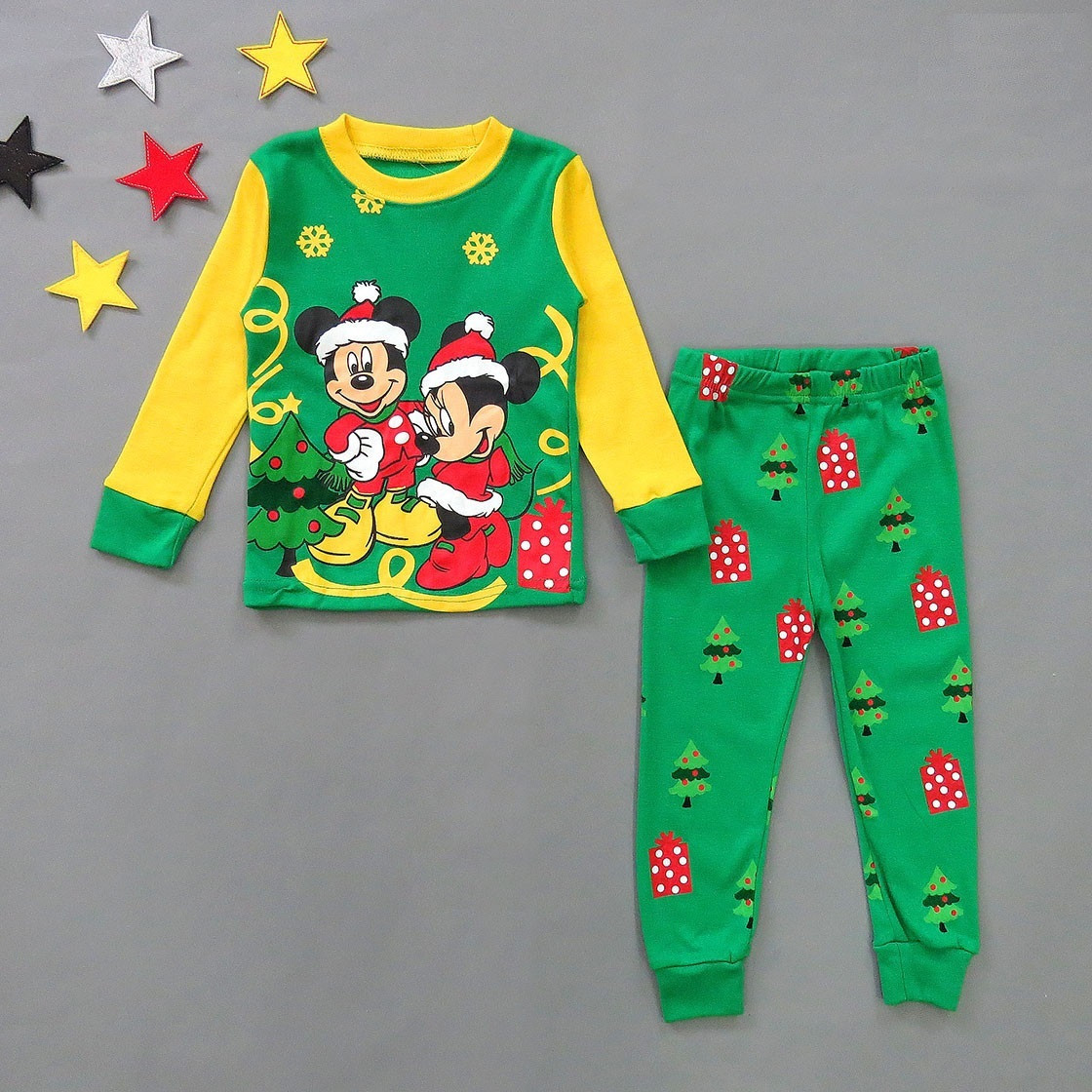 Пижама Minnie&Mickey Mouse H.Kong baby для девочки 110 см Зеленая с желтым 16978
Пижама Minnie&Mickey Mouse H.Kong baby для девочки 110 см Зеленая с желтым 16978