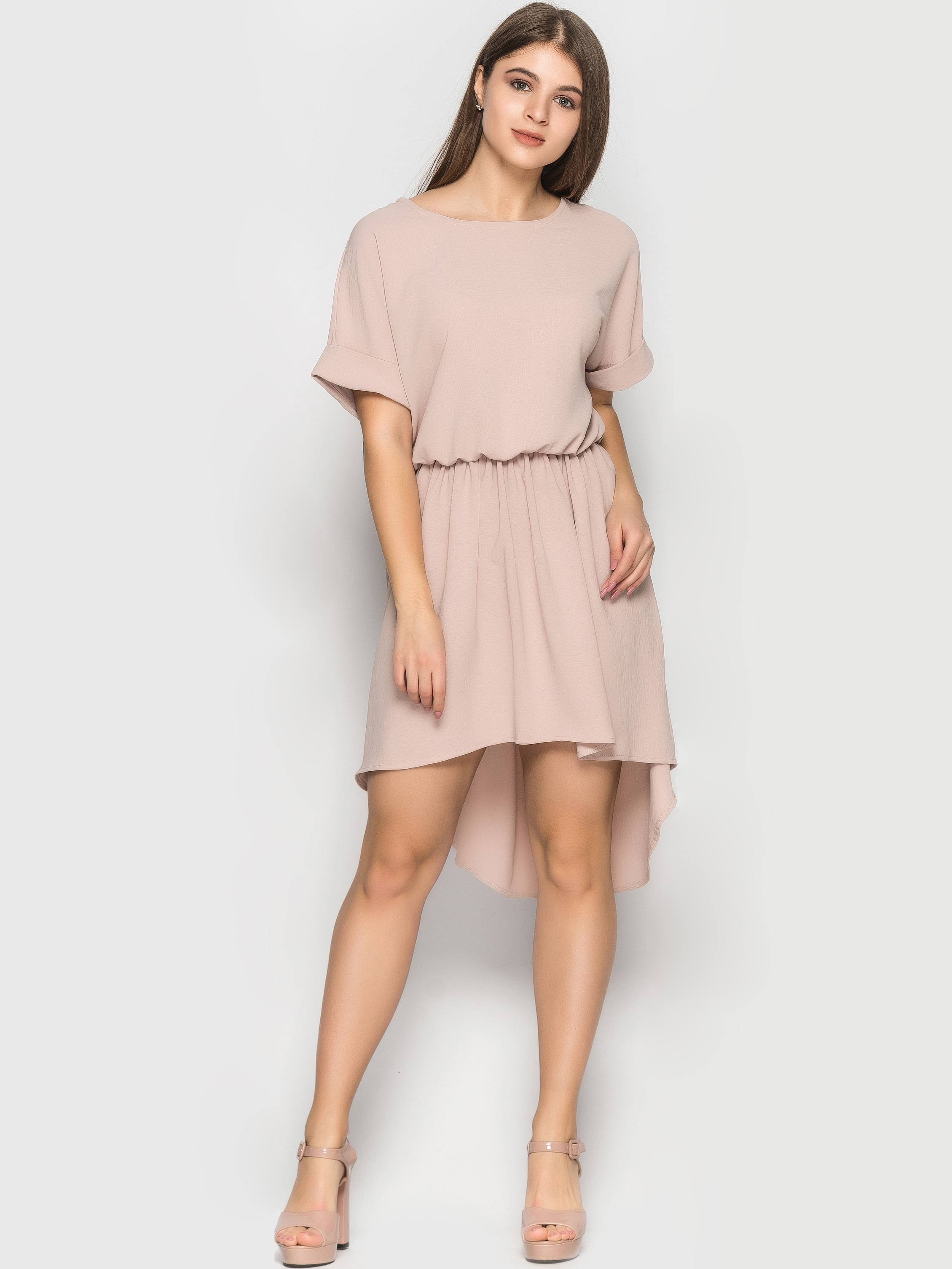 Платье Santali 3924 S Бежевое 
Платье Santali 3924 S Бежевое