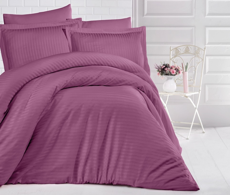 Комплект постельного белья Clasy Stripe dried rose, Двуспальный Евро Сатин 200х220 см, Турция
Комплект постельного белья Clasy Stripe dried rose, Двуспальный Евро Сатин 200х220 см, Турция