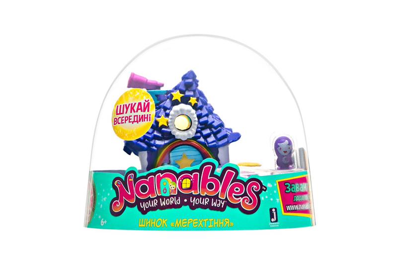 Детский игровой набор от 6лет Jazwares Nanables Small House Радужный путь, Шинок Мерцание (NNB0048)
Детский игровой набор от 6лет Jazwares Nanables Small House Радужный путь, Шинок Мерцание (NNB0048)