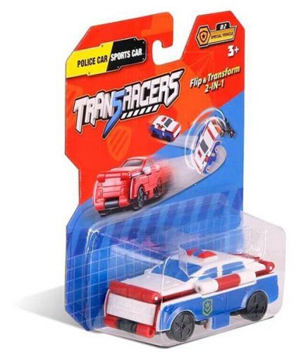 Машинка трансформер 2 в 1 "Trans Racers", полицейская машина и спорткар YW463875-04 (15-138635)
Машинка трансформер 2 в 1 "Trans Racers", полицейская машина и спорткар YW463875-04 (15-138635)
