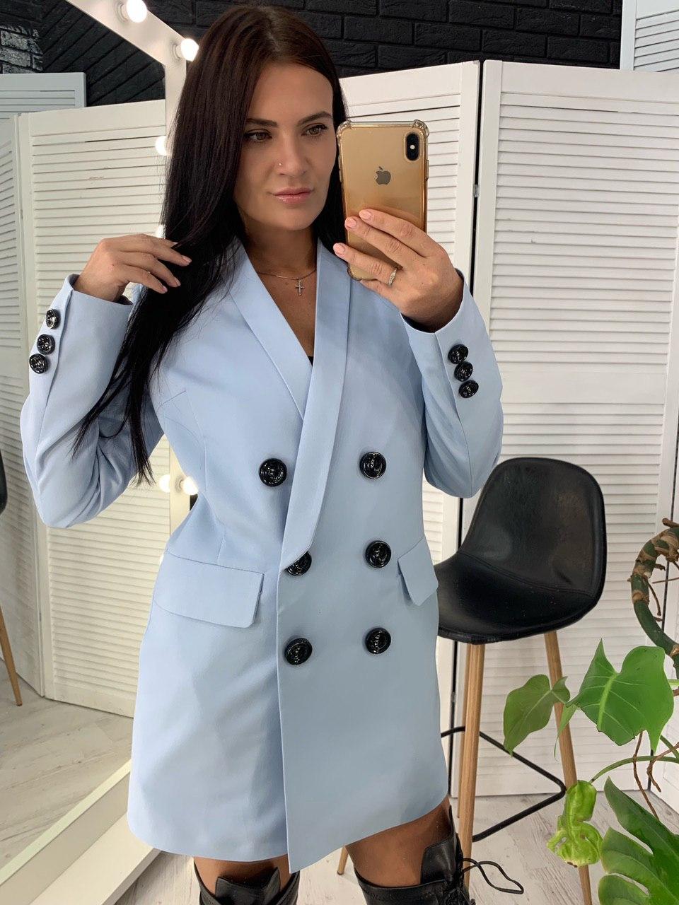 Пиджак Milirud ZARA NEW 42-44 Голубой 326 
Пиджак Milirud ZARA NEW 42-44 Голубой 326