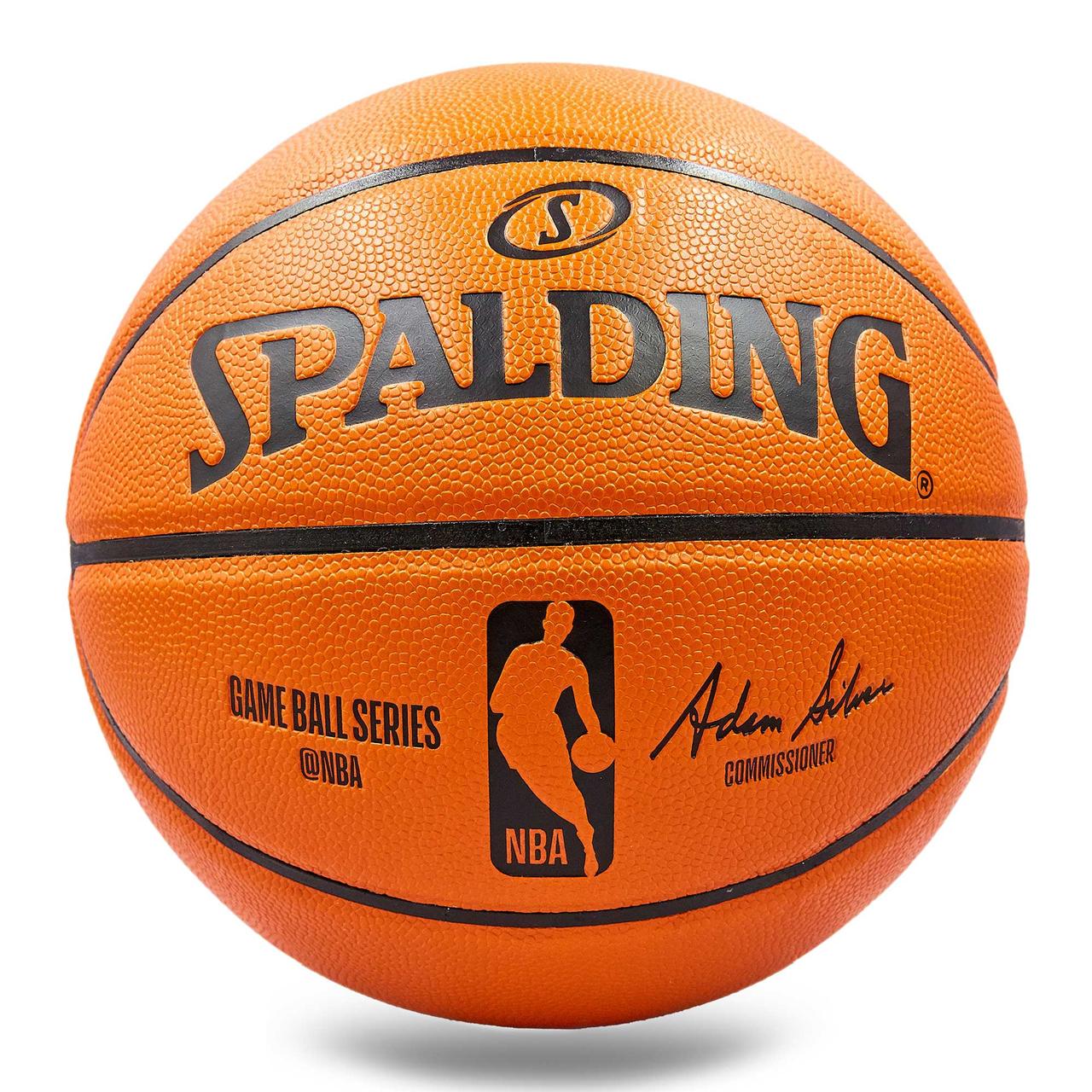 Баскетбольный мяч 7 размер для улицы профессиональный SPALDING СПАЛДИНГ Оранжевый Композитная кожа (74933Z)
Баскетбольный мяч 7 размер для улицы профессиональный SPALDING СПАЛДИНГ Оранжевый Композитная кожа (74933Z)