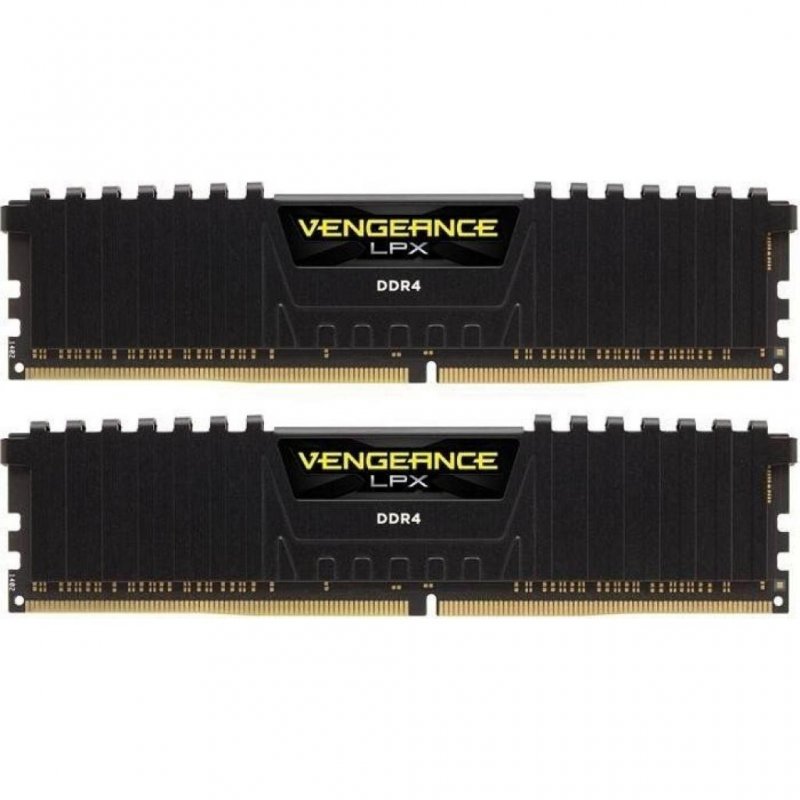 Модуль памяти для компьютера DDR4 16GB (2x8GB) 3200 MHz Vengeance LPX Black CORSAIR (CMK16GX4M2Z3200C16)
Модуль памяти для компьютера DDR4 16GB (2x8GB) 3200 MHz Vengeance LPX Black CORSAIR (CMK16GX4M2Z3200C16)