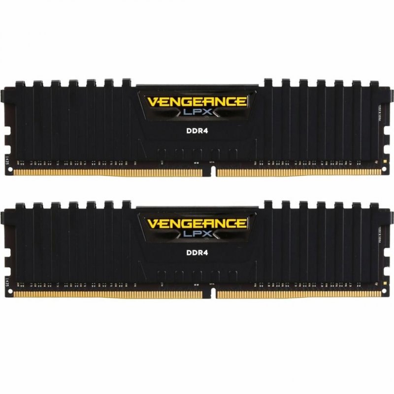 Модуль памяти для компьютера DDR4 16GB (2x8GB) 3200 MHz Vengeance LPX Black CORSAIR (CMK16GX4M2B3200C16)
Модуль памяти для компьютера DDR4 16GB (2x8GB) 3200 MHz Vengeance LPX Black CORSAIR (CMK16GX4M2B3200C16)