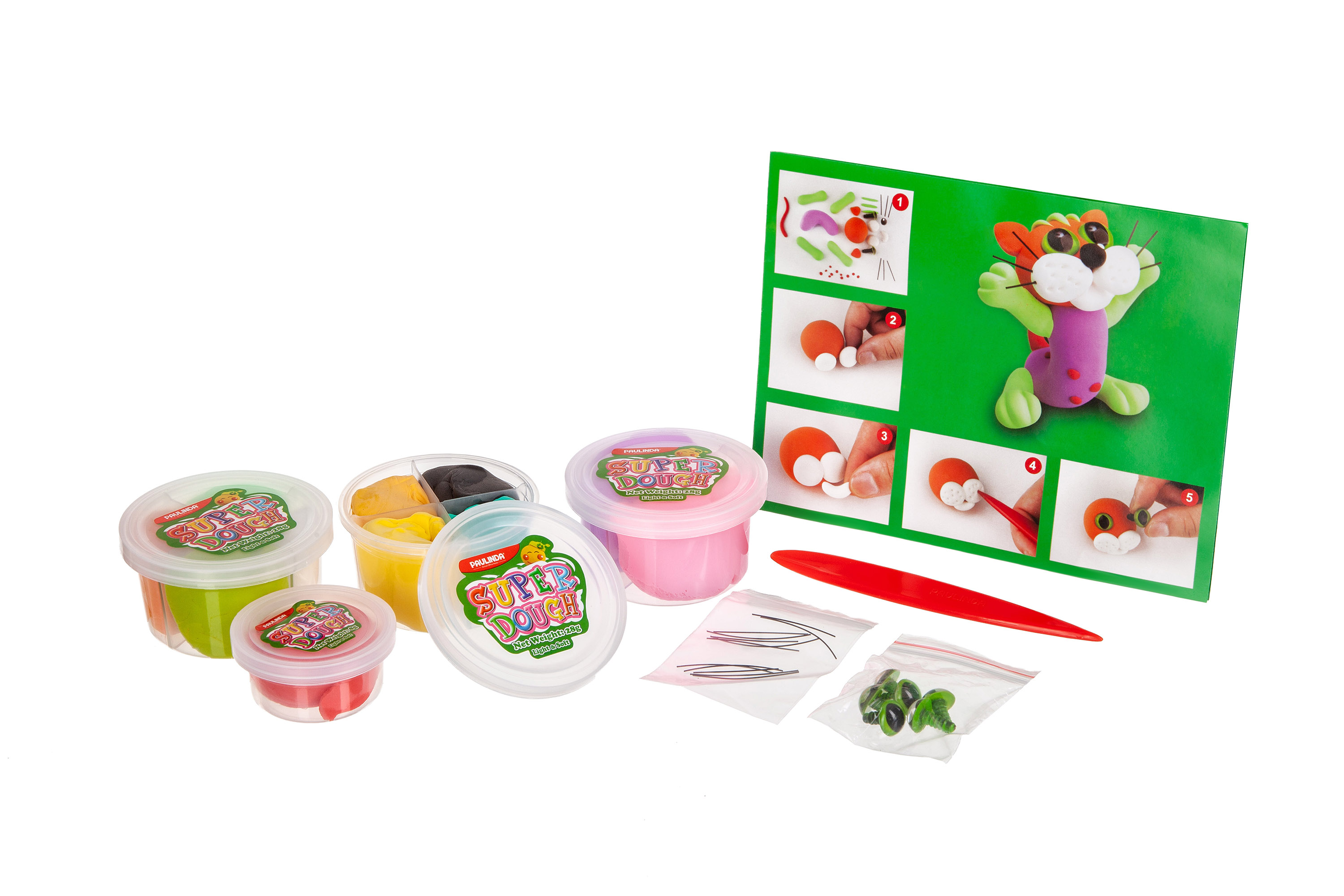 Детская масса для лепки самозастывающая Paulinda Super Dough 3в1 Котята (PL-081556)
Детская масса для лепки самозастывающая Paulinda Super Dough 3в1 Котята (PL-081556)