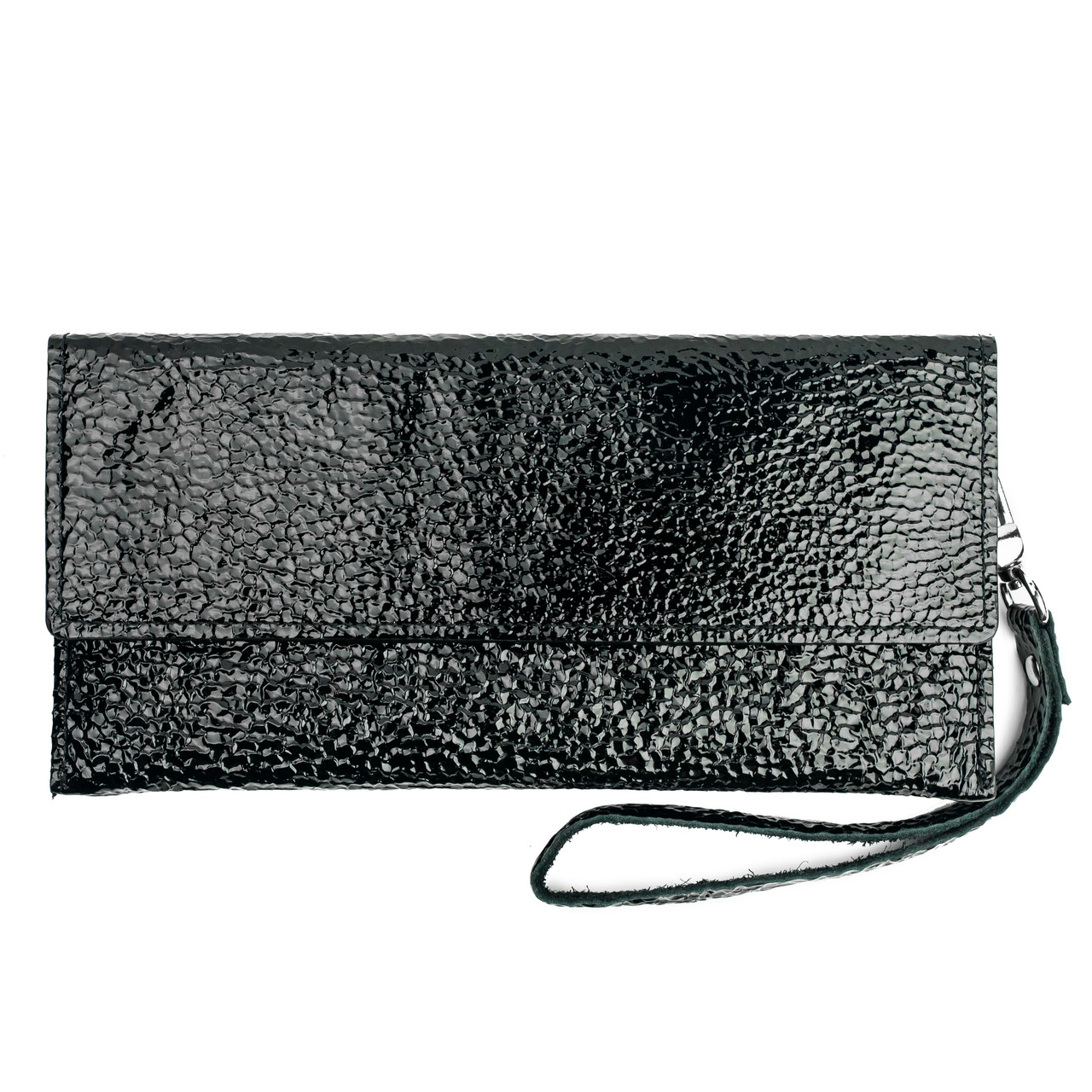 Кошелёк ALORI из натуральной лаковой кожи с бугристой фактурой Черный (КО-01-6 Black)
Кошелёк ALORI из натуральной лаковой кожи с бугристой фактурой Черный (КО-01-6 Black)