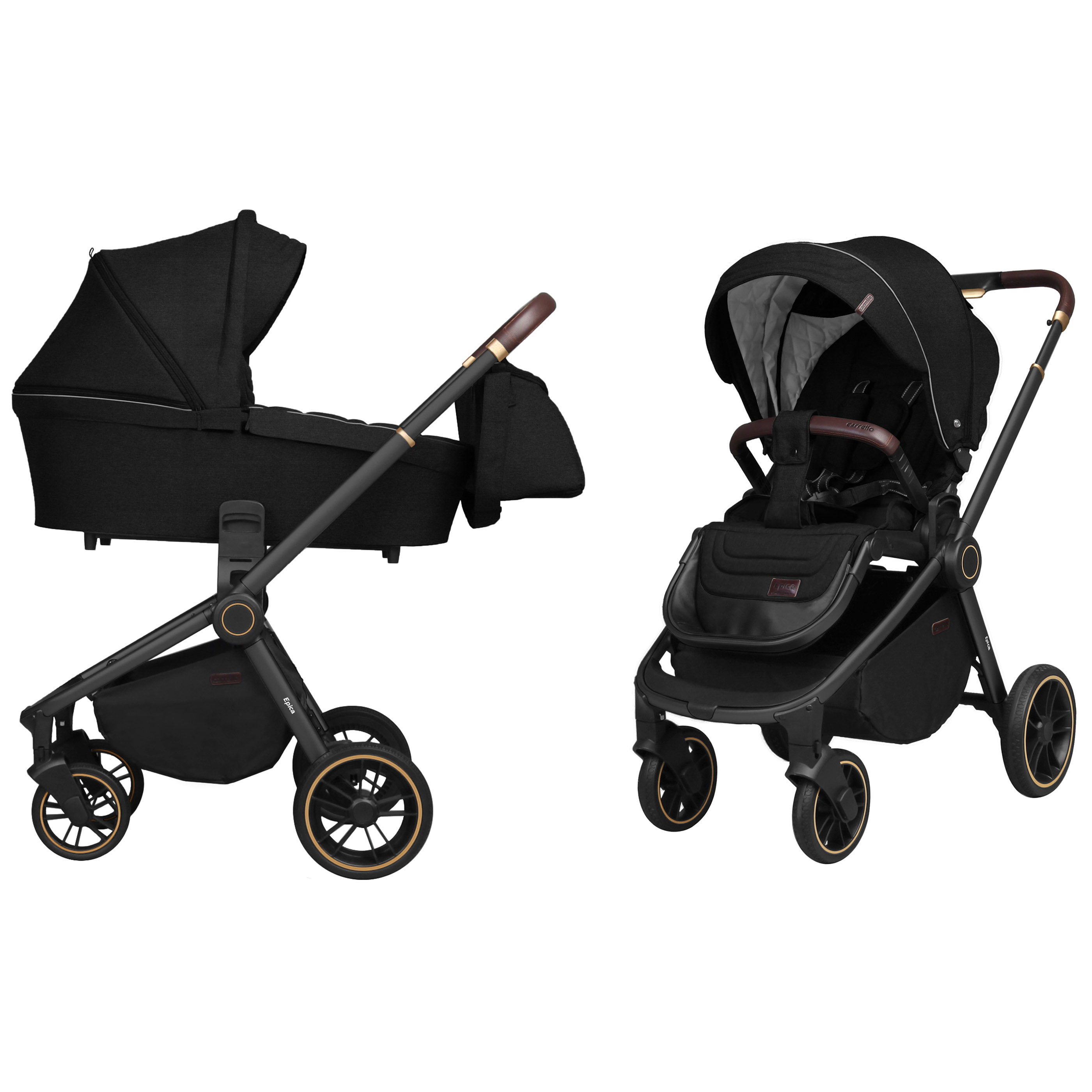 Коляска универсальная 2 в 1 Carrello Epica CRL-8510/1 Space Black с черной рамой + дождевик + чехол на ножки и сумка
Коляска универсальная 2 в 1 Carrello Epica CRL-8510/1 Space Black с черной рамой + дождевик + чехол на ножки и сумка