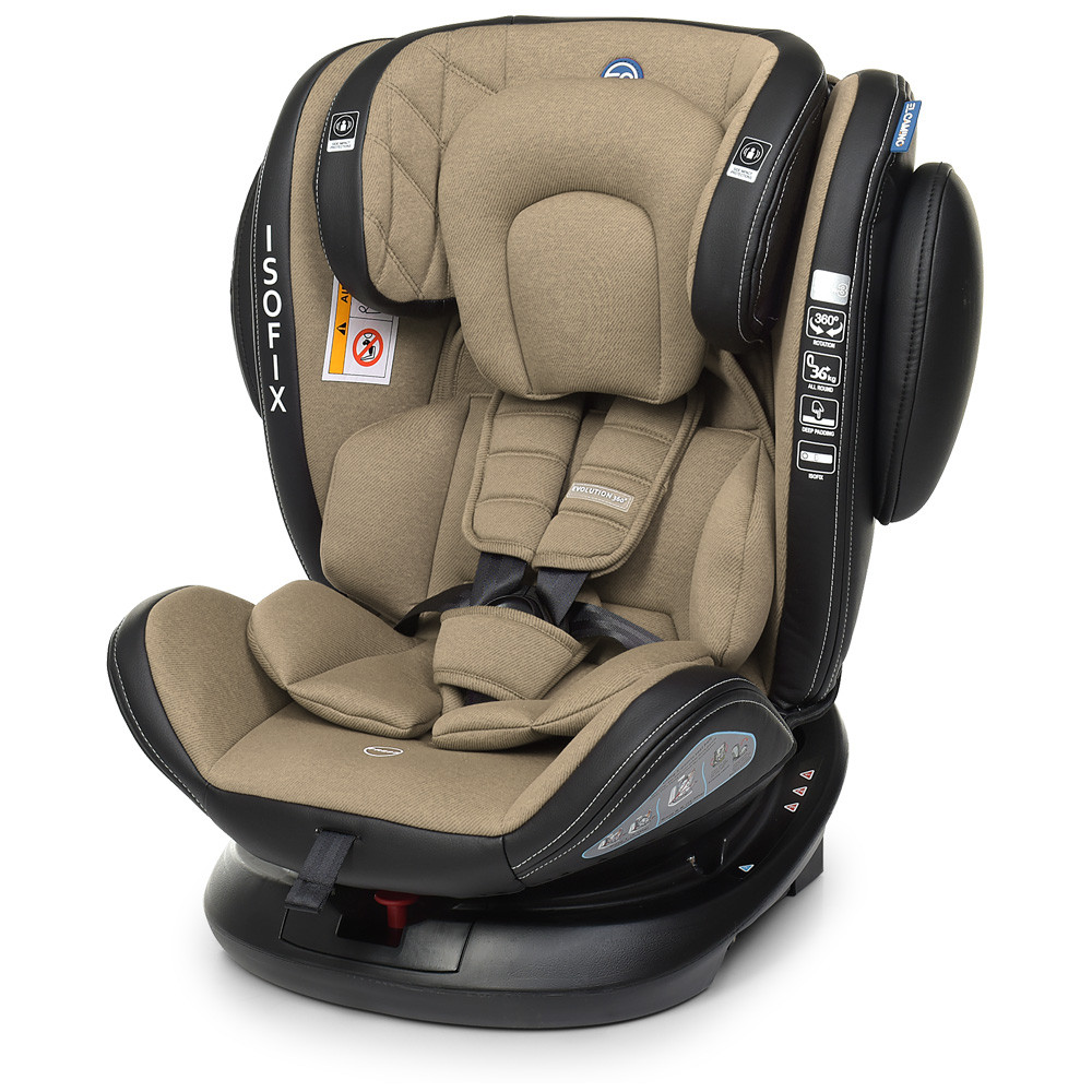 Автокресло детское EL CAMINO ME 1045 EVOLUTION Royal Beige поворачиваемое на 360° градусов
Автокресло детское EL CAMINO ME 1045 EVOLUTION Royal Beige поворачиваемое на 360° градусов