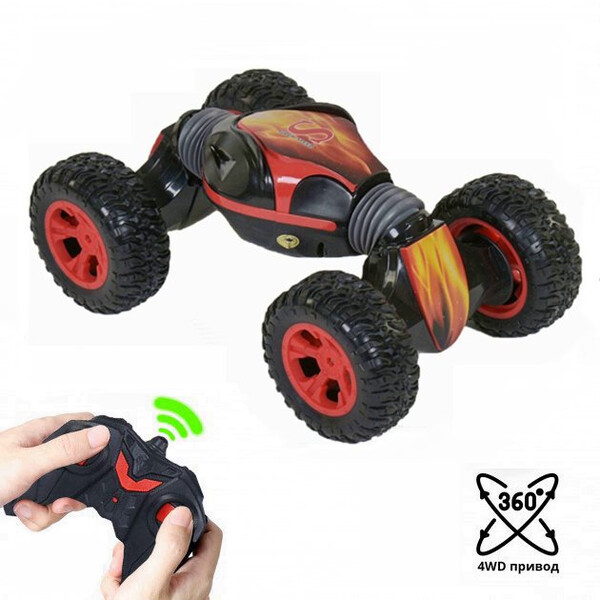 Машинка-перевертыш вездеход трюковая на радиоуправлении Willesu Toys N024 32 см трансформер Черно-красная
Машинка-перевертыш вездеход трюковая на радиоуправлении Willesu Toys N024 32 см трансформер Черно-красная