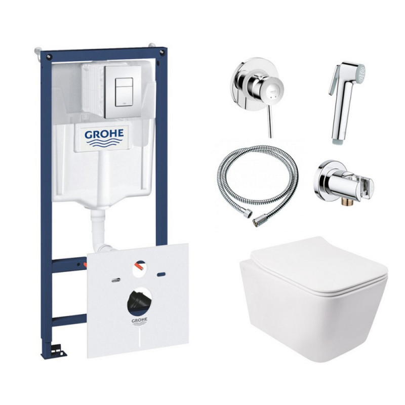 Комплект Инсталляция Grohe Rapid Sl 38827000 + Унитаз С Сиденьем Qtap Crow Qt05335170W + Набор Для Гигиенического Душа Со Смесителем Grohe Bauclassic 111048
Комплект Инсталляция Grohe Rapid Sl 38827000 + Унитаз С Сиденьем Qtap Crow Qt05335170W + Набор Для Гигиенического Душа Со Смесителем Grohe Bauclassic 111048