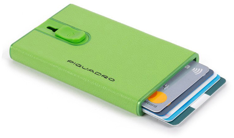 EMPIRE/Green Кредитница с выдвижным механизмом с RFID защитой (6,2x10,5x1,2) Piquadro PP4825EMR_VE
EMPIRE/Green Кредитница с выдвижным механизмом с RFID защитой (6,2x10,5x1,2) Piquadro PP4825EMR_VE