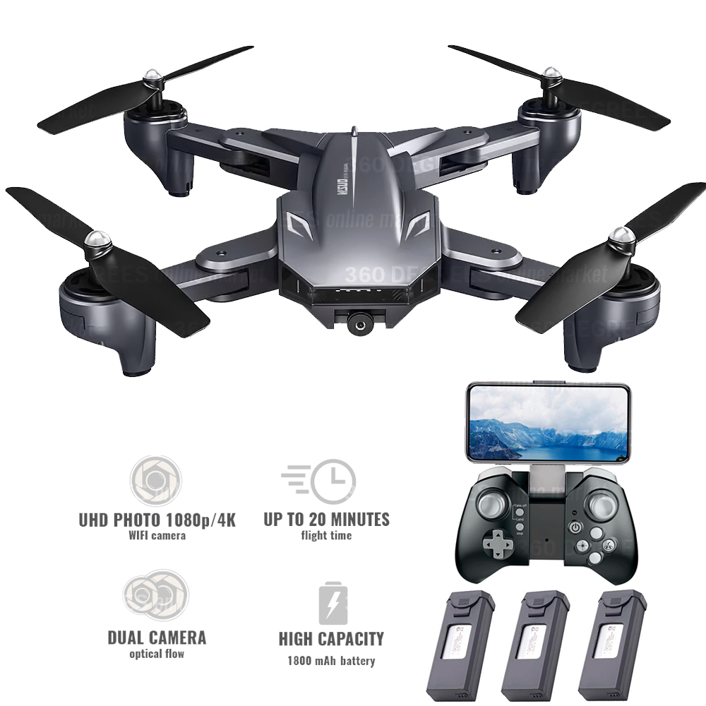 Дрон Visuo XS816-BLZ (Blitz series) камера WIFI 4K 20 мин полет + 2 аккумулятора Серый
Дрон Visuo XS816-BLZ (Blitz series) камера WIFI 4K 20 мин полет + 2 аккумулятора Серый