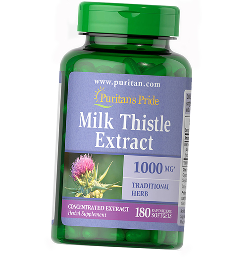 Экстракт расторопши, Milk Thistle 4:1 Extract 1000, Puritan's Pride 180гелкапс (71367012)
Экстракт расторопши, Milk Thistle 4:1 Extract 1000, Puritan's Pride 180гелкапс (71367012)