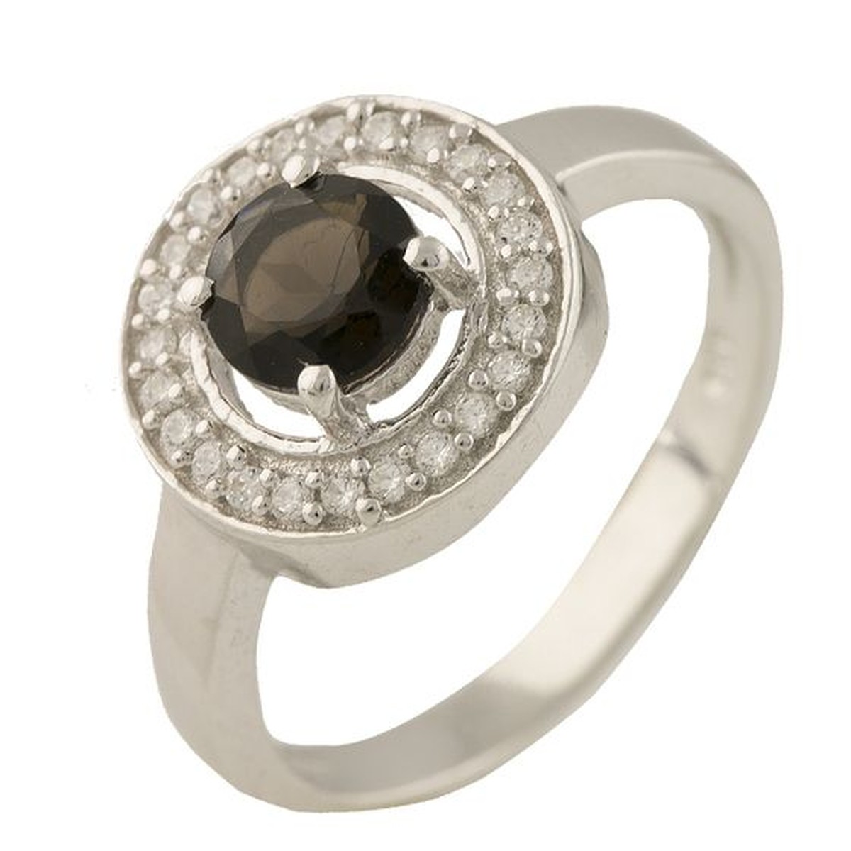 Серебряное кольцо SilverLine с натуральным раухтопазом (дымчатым кварцем) 16.5 размер
Серебряное кольцо SilverLine с натуральным раухтопазом (дымчатым кварцем) 16.5 размер