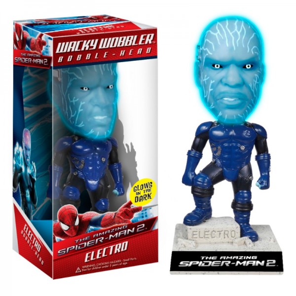 Фигурка Funko Wacky Wobbler: The Amazing Spider-Man 2 Movie - Electro, 3975, 15 см
Фигурка Funko Wacky Wobbler: The Amazing Spider-Man 2 Movie - Electro, 3975, 15 см