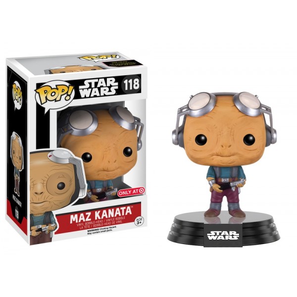 Фигурка Funko POP! Star Wars Episode VII The Force Awakens - Maz Kanata No Glasses Bobble Head limit, 9613, 10 см
Фигурка Funko POP! Star Wars Episode VII The Force Awakens - Maz Kanata No Glasses Bobble Head limit, 9613, 10 см