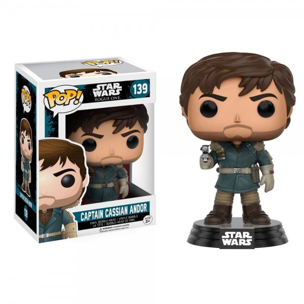 Фигурка Funko POP! Star Wars Rogue One - Captain Cassian Andor Vinyl Figure, 10452, 10см
Фигурка Funko POP! Star Wars Rogue One - Captain Cassian Andor Vinyl Figure, 10452, 10см