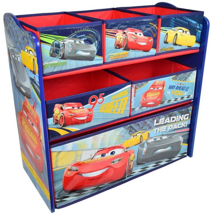 Комод-органайзер для детских игрушек Delta Children Disney Cars Тачки на 6 ящиков Красный/Синий с принтом
Комод-органайзер для детских игрушек Delta Children Disney Cars Тачки на 6 ящиков Красный/Синий с принтом