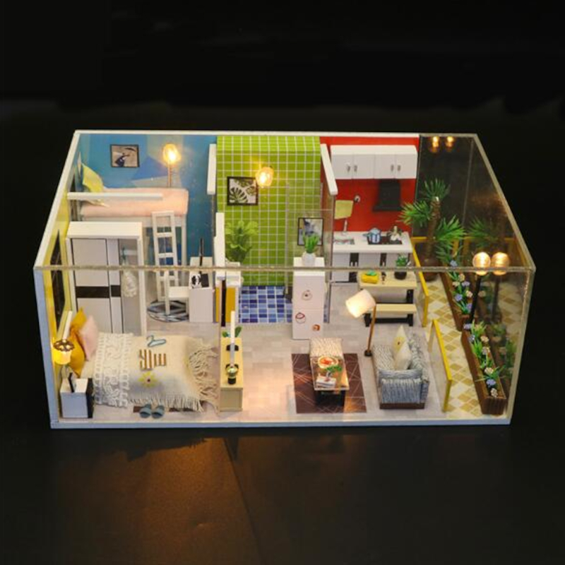 3D Интерьерный конструктор DIY House Румбокс Hongda craft Яркая жизнь + Защитный купол (M043)
3D Интерьерный конструктор DIY House Румбокс Hongda craft Яркая жизнь + Защитный купол (M043)
