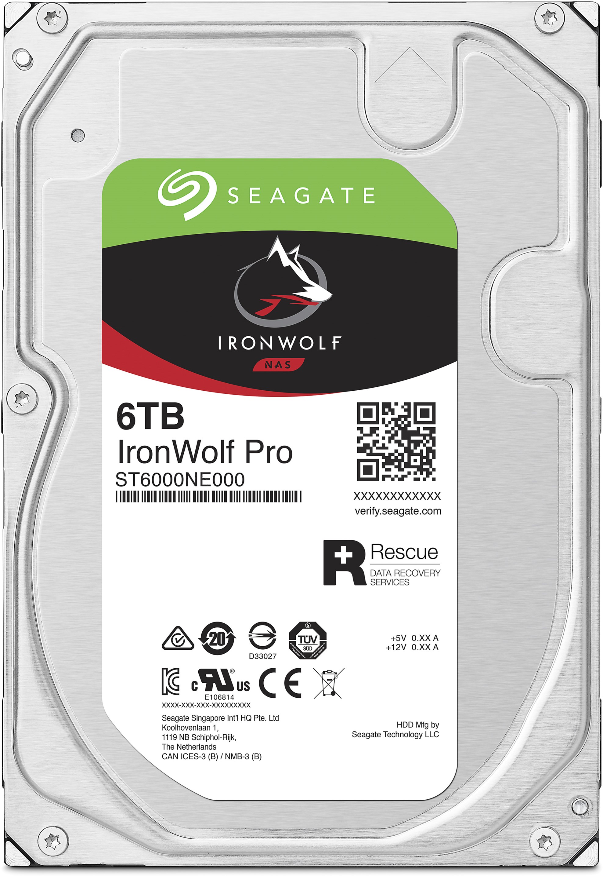 Жесткий диск Seagate IronWolf Pro HDD 6TB 7200rpm 256MB ST6000NE000 3.5" SATAIII
Жесткий диск Seagate IronWolf Pro HDD 6TB 7200rpm 256MB ST6000NE000 3.5" SATAIII