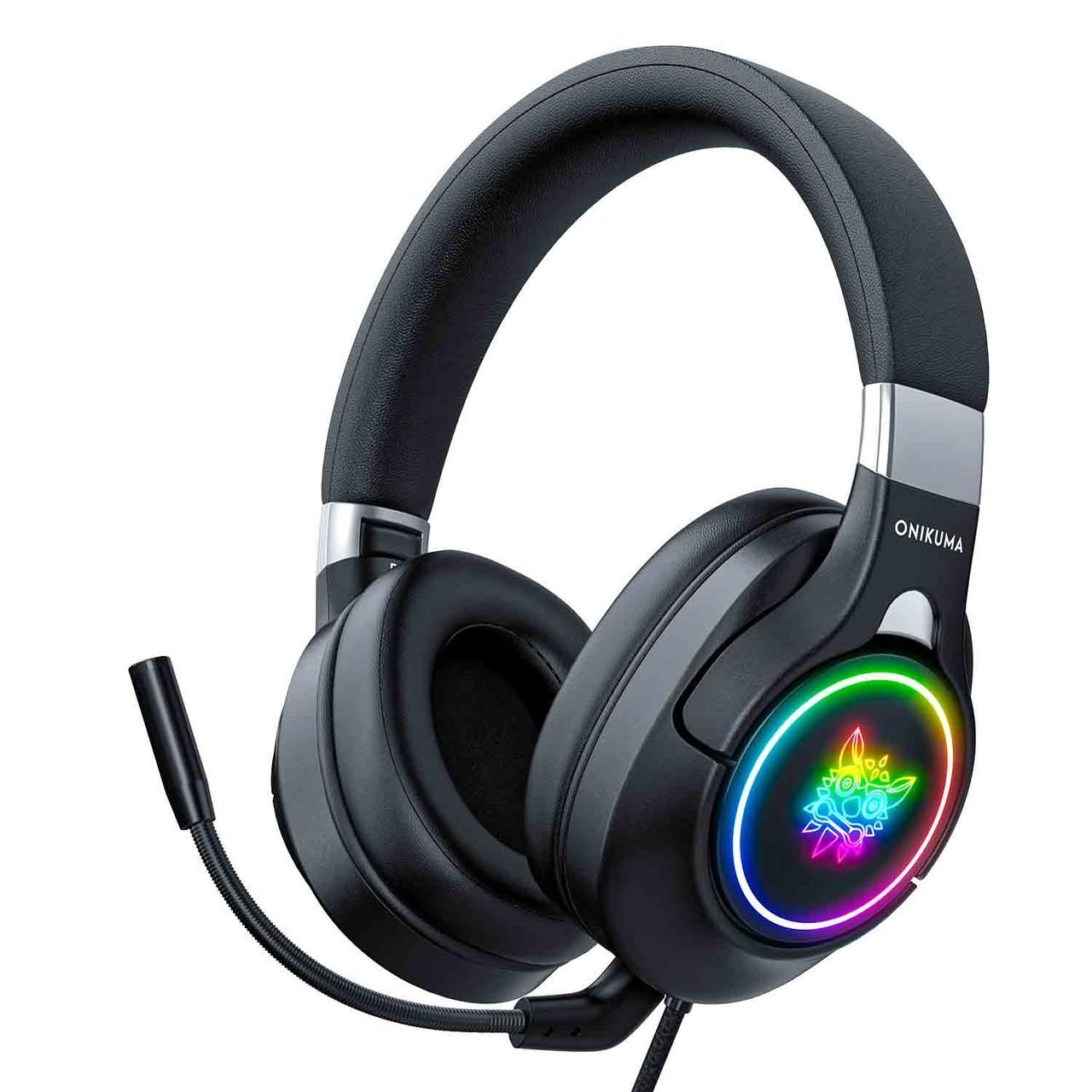 Игровые наушники Onikuma K15 с микрофоном и LED RGB подсветкой проводные складной корпус Black (K15B)
Игровые наушники Onikuma K15 с микрофоном и LED RGB подсветкой проводные складной корпус Black (K15B)