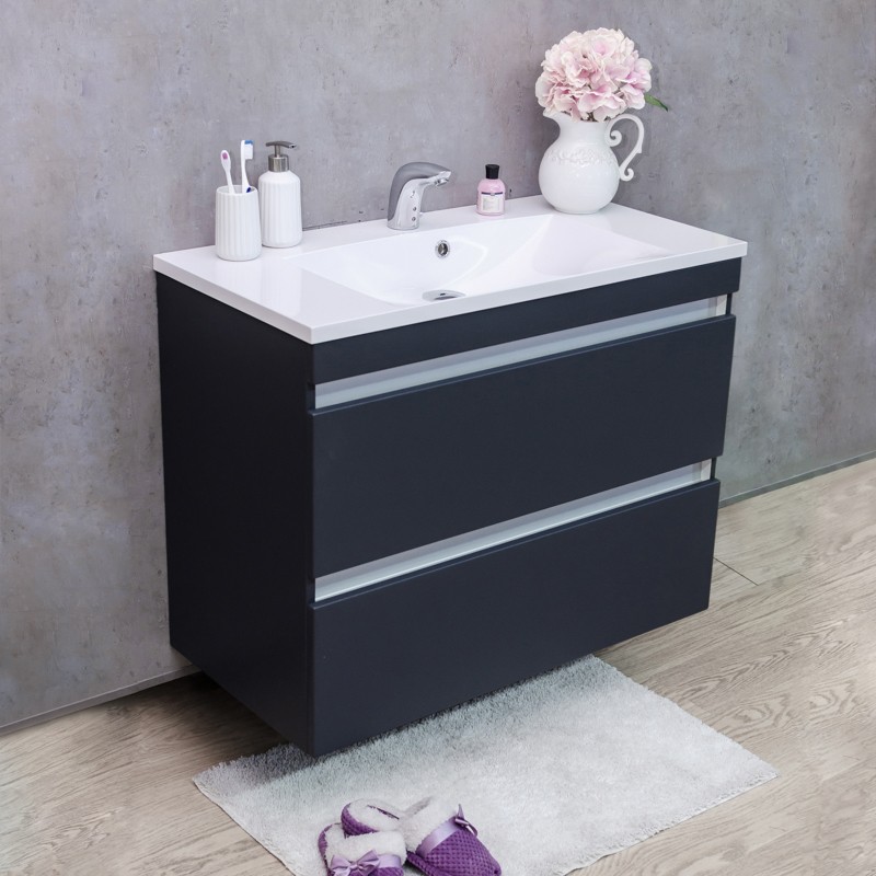 Тумба Fancy Marble Borneo 900 (Borneo 900 + 0709101) серая с умывальником Amelia 900 (20010)
Тумба Fancy Marble Borneo 900 (Borneo 900 + 0709101) серая с умывальником Amelia 900 (20010)