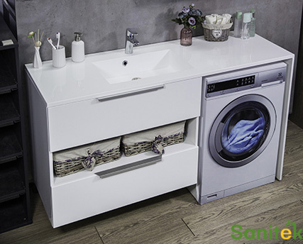 Тумба Fancy Marble Vivara с раковиной Lauretta, 149.5х49.5х87.7 см, белая, левая (69186)
Тумба Fancy Marble Vivara с раковиной Lauretta, 149.5х49.5х87.7 см, белая, левая (69186)