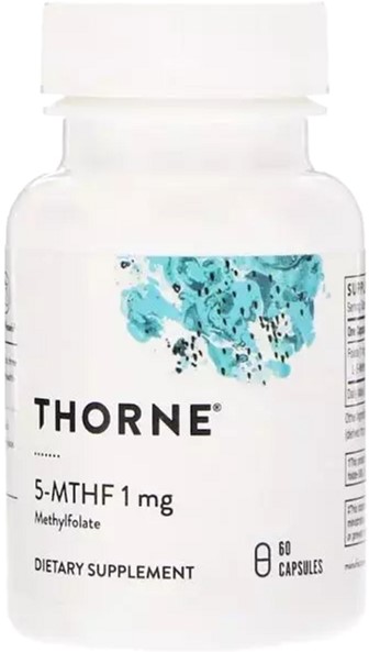 Витамины Thorne Research Фолиевая Кислота, Метилфолат, 5-MTHF, 1 мг, 60 капсул (693749129011)
Витамины Thorne Research Фолиевая Кислота, Метилфолат, 5-MTHF, 1 мг, 60 капсул (693749129011)