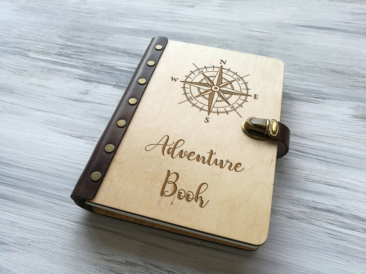 Блокнот "Adventure book" на кольцевом механизме в деревянной обложке, А5, 100 листов черные слоновая кость в клетку, Светлое дерево, WOODPRESENT
Блокнот "Adventure book" на кольцевом механизме в деревянной обложке, А5, 100 листов черные слоновая кость в клетку, Светлое дерево, WOODPRESENT