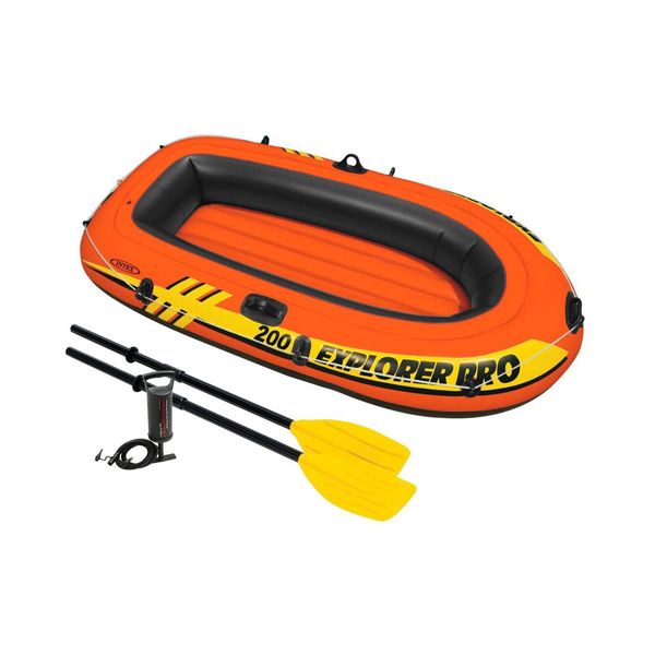 Двухместная надувная лодка Intex 58357 (196 x 102 x 33 см) Explorer Pro 200 Set + Пластиковые весла и ручной насос
Двухместная надувная лодка Intex 58357 (196 x 102 x 33 см) Explorer Pro 200 Set + Пластиковые весла и ручной насос