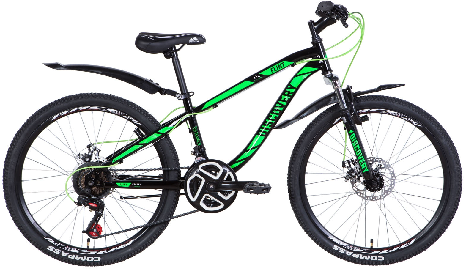Велосипед Discovery Flint AM DD 13" 24" 2021 Черно-зеленый с белым (OPS-DIS-24-247)
Велосипед Discovery Flint AM DD 13" 24" 2021 Черно-зеленый с белым (OPS-DIS-24-247)
