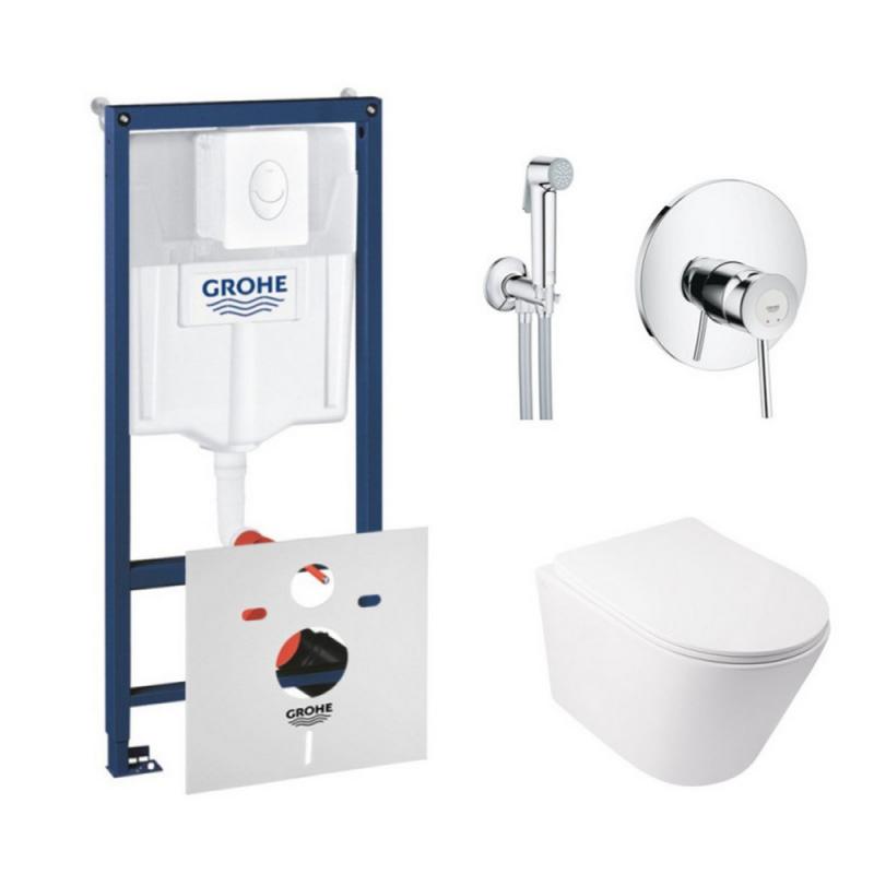 Комплект инсталляция Grohe Rapid SL 38722001 и унитаз с сиденьем Qtap Swan QT16335178W + набор для гигиенического душа со смесителем Grohe BauClassic 2904800S (SD00038281)
Комплект инсталляция Grohe Rapid SL 38722001 и унитаз с сиденьем Qtap Swan QT16335178W + набор для гигиенического душа со смесителем Grohe BauClassic 2904800S (SD00038281)