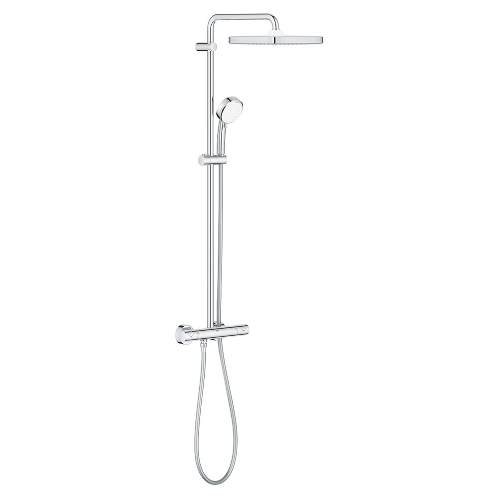 Душевая система с термостатом Grohe New Tempesta Cosmopolitan System 250 26689000
Душевая система с термостатом Grohe New Tempesta Cosmopolitan System 250 26689000