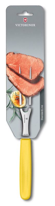 Кухонная вилка Carving Flat 15см с желт. ручкой (блистер) Victorinox Vx52106.15L8B
Кухонная вилка Carving Flat 15см с желт. ручкой (блистер) Victorinox Vx52106.15L8B