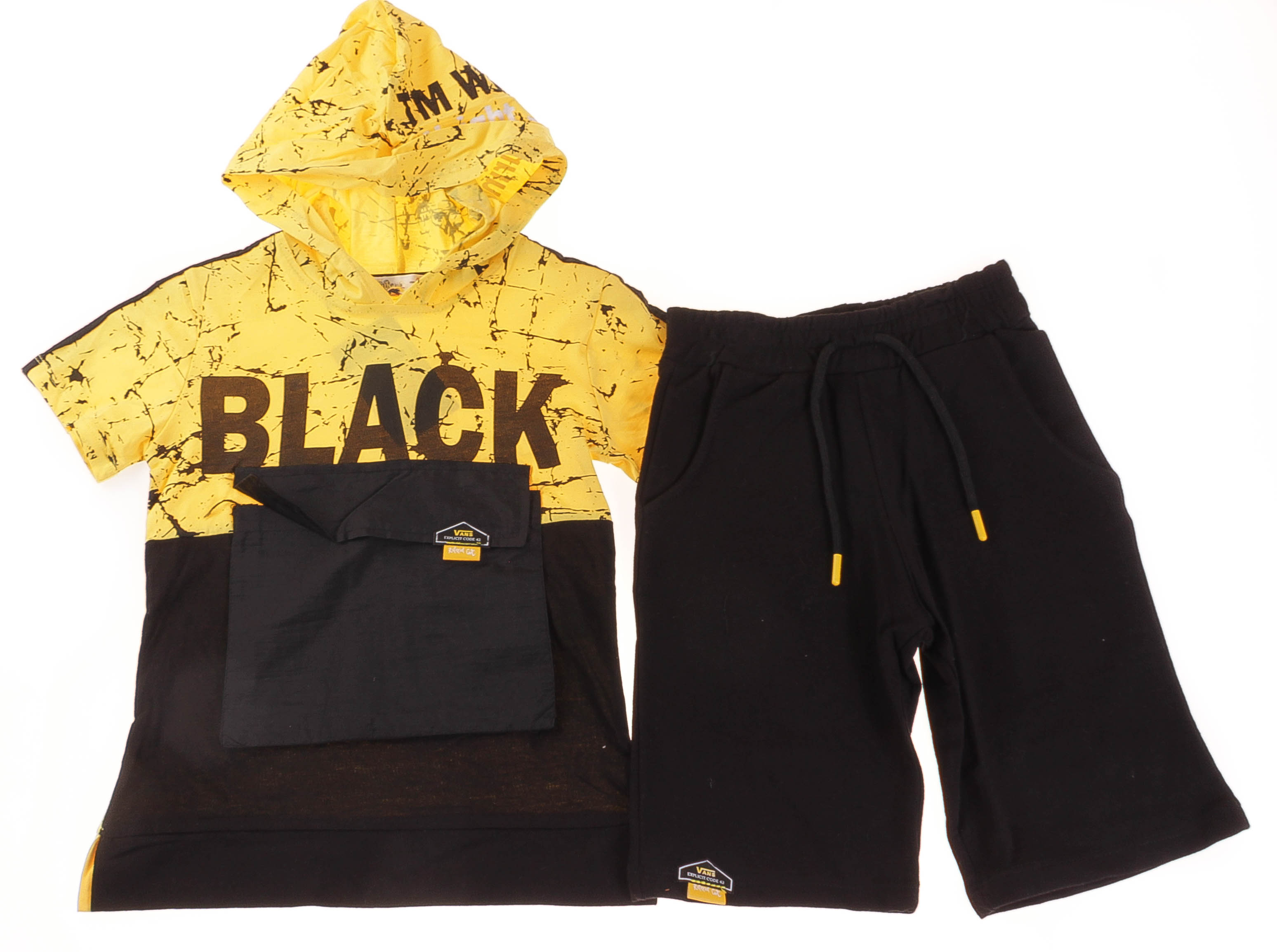 Футболка + Шорты Smile Желтый 128 см 5049
Футболка + Шорты Smile Желтый 128 см 5049