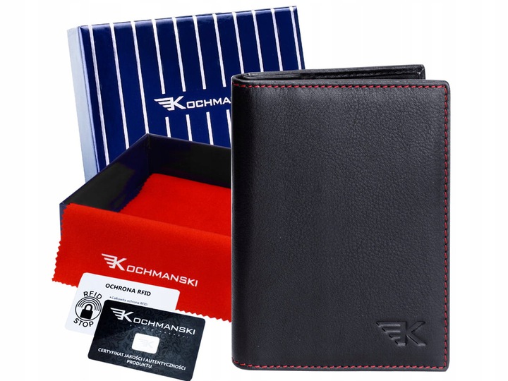 Кошелёк кожаный мужской Kochmanski с защитой RFID 13.2 х 9.5 х 1.3 см чёрный (K-ACN-435-3003)
Кошелёк кожаный мужской Kochmanski с защитой RFID 13.2 х 9.5 х 1.3 см чёрный (K-ACN-435-3003)