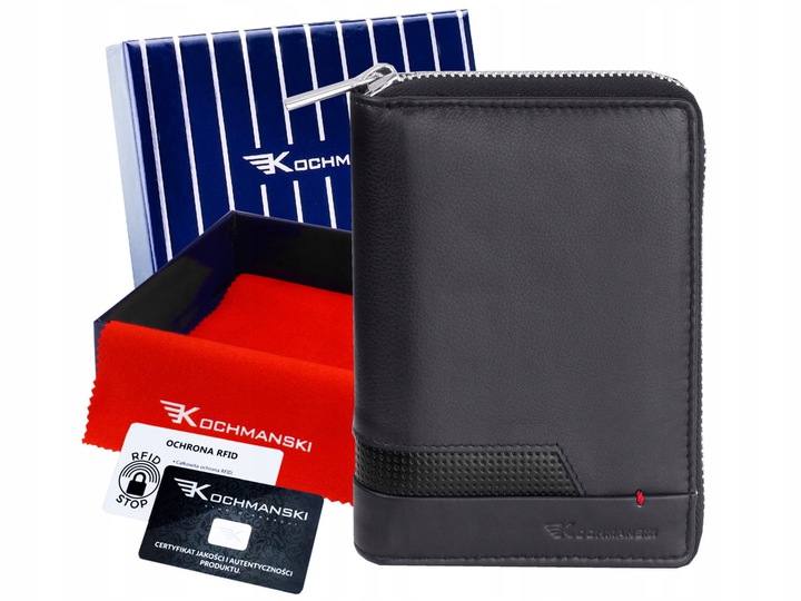 Кошелёк кожаный мужской Kochmanski с защитой RFID 13.5 х 10 х 2 см черный (K-ACNW-450-3313)
Кошелёк кожаный мужской Kochmanski с защитой RFID 13.5 х 10 х 2 см черный (K-ACNW-450-3313)