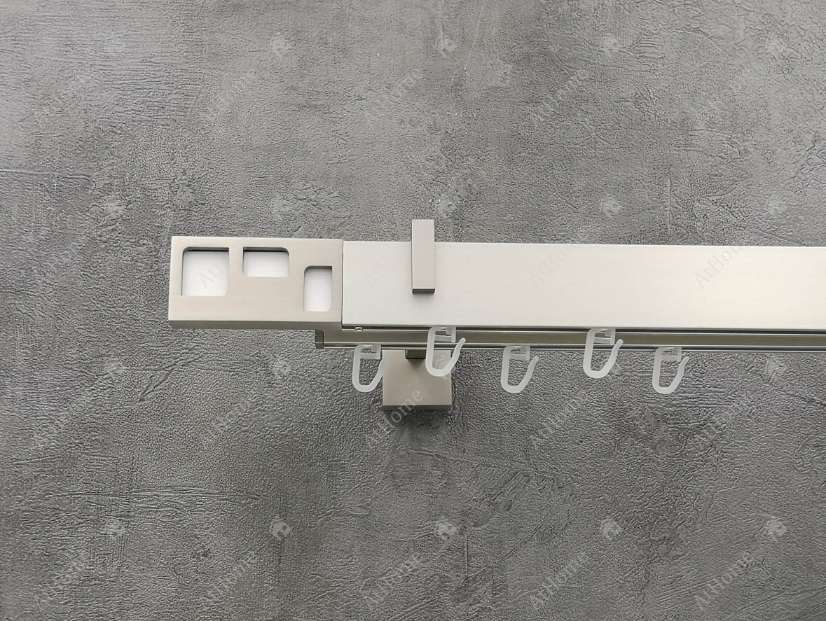 Карниз Marcin Dekor Square line Фори/белый 240 см двойной Сталь матовая (кронштейн 14-17 см)
Карниз Marcin Dekor Square line Фори/белый 240 см двойной Сталь матовая (кронштейн 14-17 см)